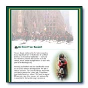 FDNY Emerald Society Landing Page